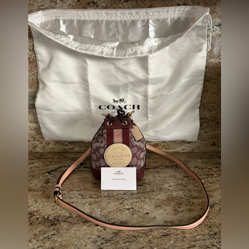 Coach Mini Dempsey Bucket Bag